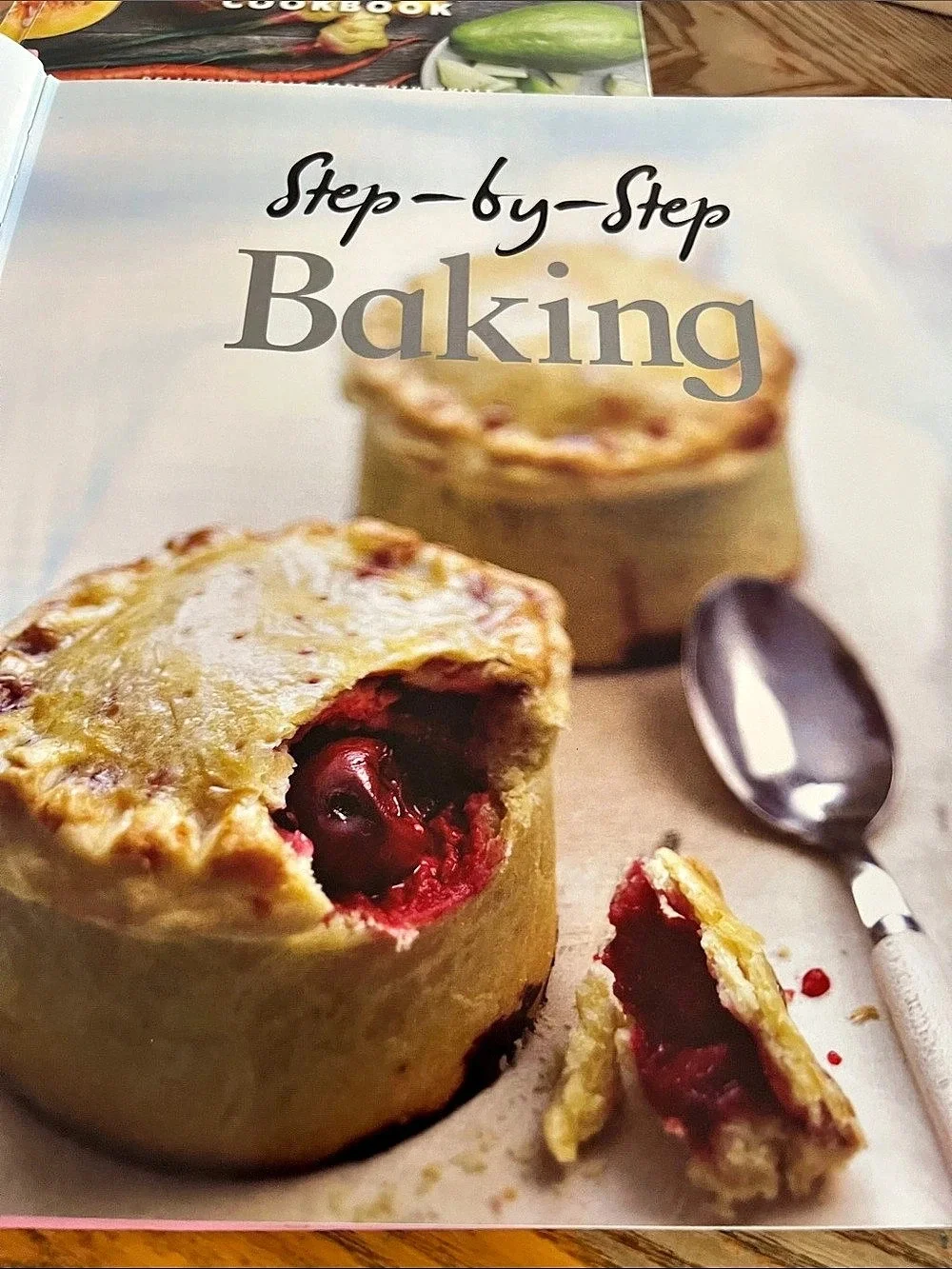 Igloo Books Step-by-Step Baking Cookbook Pink & Red